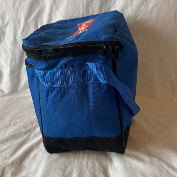 Kansas City Royals blue nylon insulated Budweiser cooler. - Picture 3 of 9